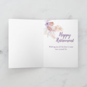 ハッピーリタイアパープルシーシェルコーラル カード (内部)