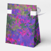 ハッピーリタイアパープルピンクガーデン色彩の鮮やかフローラ フェイバーボックス (裏面サイド)