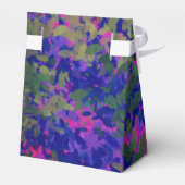 ハッピーリタイアパープルブルーガーデンハンド色彩の鮮やか フェイバーボックス (裏面サイド)