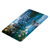 ハッピーリタイアメントパーソナライズされたマウンテンズレイク マグネット (左側)