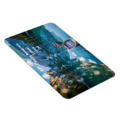 ハッピーリタイアメントパーソナライズされたマウンテンズレイク マグネット (右側)