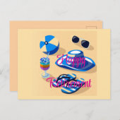 ハッピーリタイアメントビーチ ポストカード (正面/裏面)