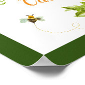 ハッピーリタイアメントフローライエローサンフラワー ポスター (角)