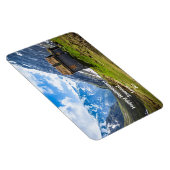 ハッピーリタイアメントラブマウンテンパーソナライズされたキャビン マグネット (右側)