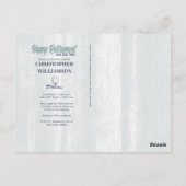 ハッピーリタイアメントレトロゴルフパーティー ポストカード (裏面)