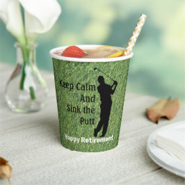 ハッピーリタイアメント紙カップ 紙コップ