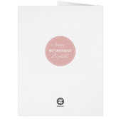 ハッピーリタイアメント赤面ピンクローズ名 (裏面)