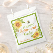 ハッピーリタイアメント フラワール向日葵 フェイバーバッグ (クリップ留めされた状態)