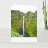 ハッピーリタイアメント，赤香秋，ハワイ，カード カード (裏面)