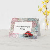 ハッピーリタイアメントUSAロードマップ カード (黄色い花)