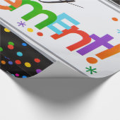 ハッピーリタイアラッピング紙 ラッピングペーパー (角)