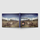 ハッピーリタイアルーラルシーンホースフォトカスタム ゲストブック (全面)