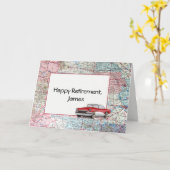 ハッピーリタイアロードマップUSA カード (黄色い花)