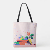 ハッピーリタイアートトートバッグ トートバッグ (裏面)