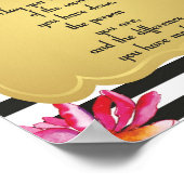 ハッピーリタイア引用文お別れプレゼント ポスター (角)