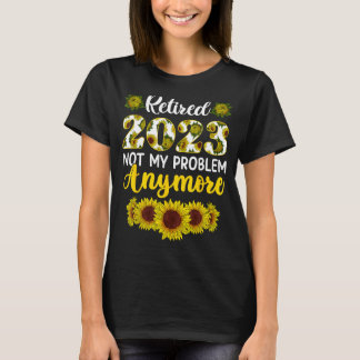 ハッピーリタイア絞り染めひまわりシャツ,女性20 Tシャツ