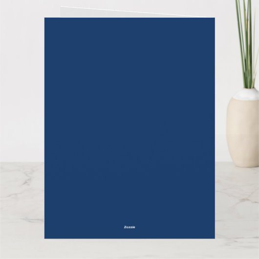 ハッピーリタイア航海のルセールボートのグリーティングカード カード (裏面)