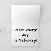 ハッピーリタイア！ カード (内部)