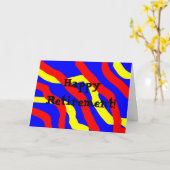 ハッピーリタイア！ カード (黄色い花)