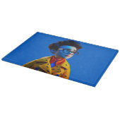 ハッピーリトルガイのガラス切り板 カッティングボード (角)