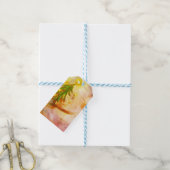 ハッピーリトルクリスマスツリーギフトラベル ギフトタグ (より糸付き)