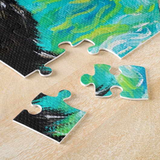 ハッピーリトルシー絵を描ター ジグソーパズル (側面)