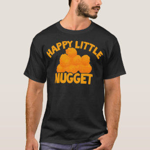 ハッピーリトルナゲット鶏ナゲットをテーマにしたナゲットL Tシャツ