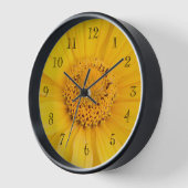 ハッピーリトルヒマワリ 壁時計 (傾斜)