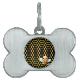 ハッピーリトルビー ペットネームタグ