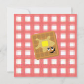 ハッピーリトルブレックファースト 招待状 (裏面)