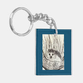 ハッピーリトルヘッジホッグ キーホルダー (正面左)