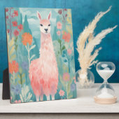 ハッピーリトルラマ フォトプラーク (側面)