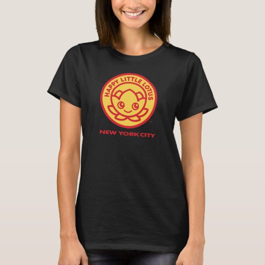 ハッピーリトルロータス,ニューヨーク Tシャツ (正面)