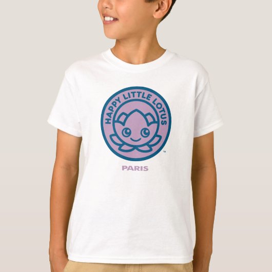 ハッピーリトルロータス Tシャツ (正面)