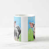 ハッピーリトル絵画ピグのコーヒーマグ コーヒーマグカップ (中央)