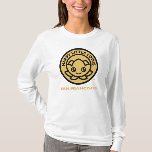 ハッピーリトル・ロータス、サンフランシスコ Tシャツ (正面)