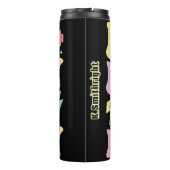 ハッピーリフト重いグラフカラフルィック タンブラー (裏面)