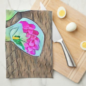 ハッピーリリス キッチンタオル (四つ折り)