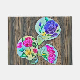 ハッピーリリス ドアマット