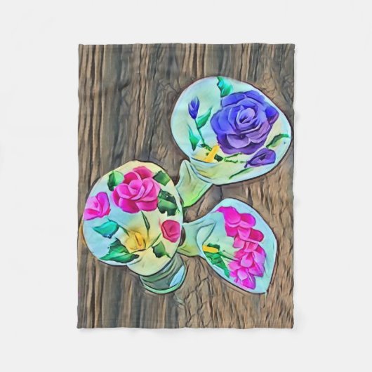 ハッピーリリス フリースブランケット (正面)