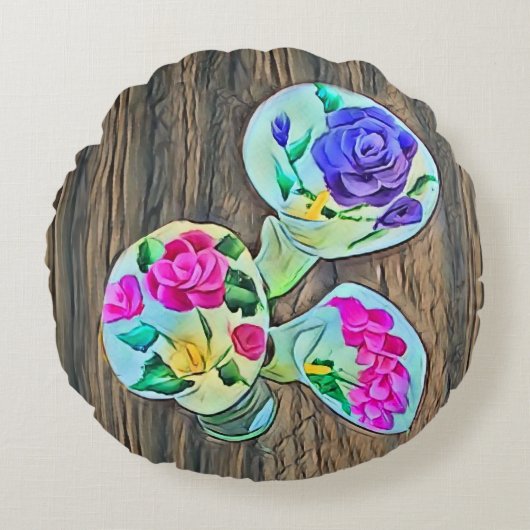 ハッピーリリス ラウンドクッション (正面)