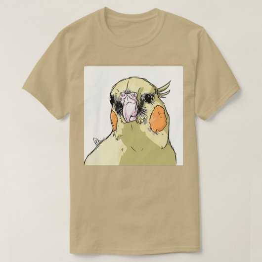 ハッピーリルコッカティエル Tシャツ (デザイン正面)