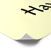 ハッピールースター ポスター (角)