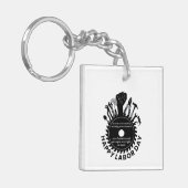 ハッピーレイバーデー2023週末 キーホルダー (正面左)