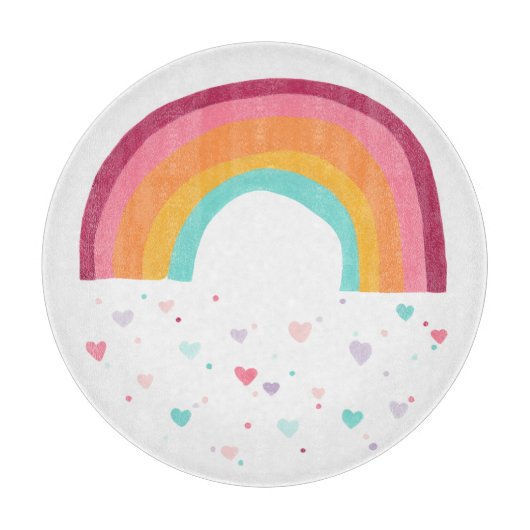 ハッピーレインボー魔法 カッティングボード (正面)