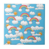 ハッピーレインボー タイル (正面)