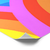 ハッピーレインボー ポスター (角)