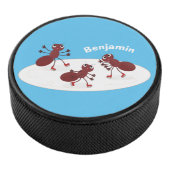 ハッピーレッドアリ氷スケートで滑る漫画 アイスホッケーパック (3/4)