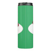 ハッピーレッドアリ氷スケートで滑る漫画 タンブラー (裏面)