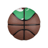 ハッピーレッドアリ氷スケートで滑る漫画 ミニバスケットボール (右)